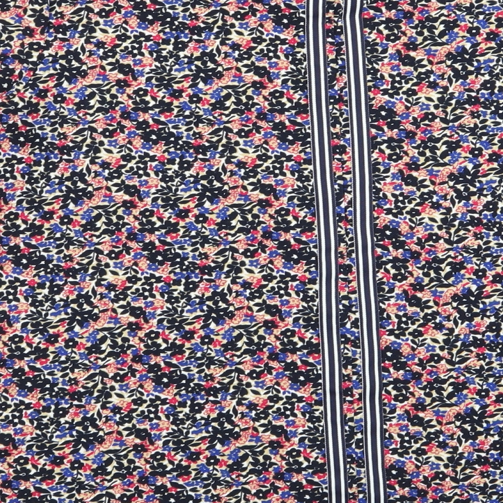 NEXT Womens Multicoloured Floral  Basic T-Shirt Size 14