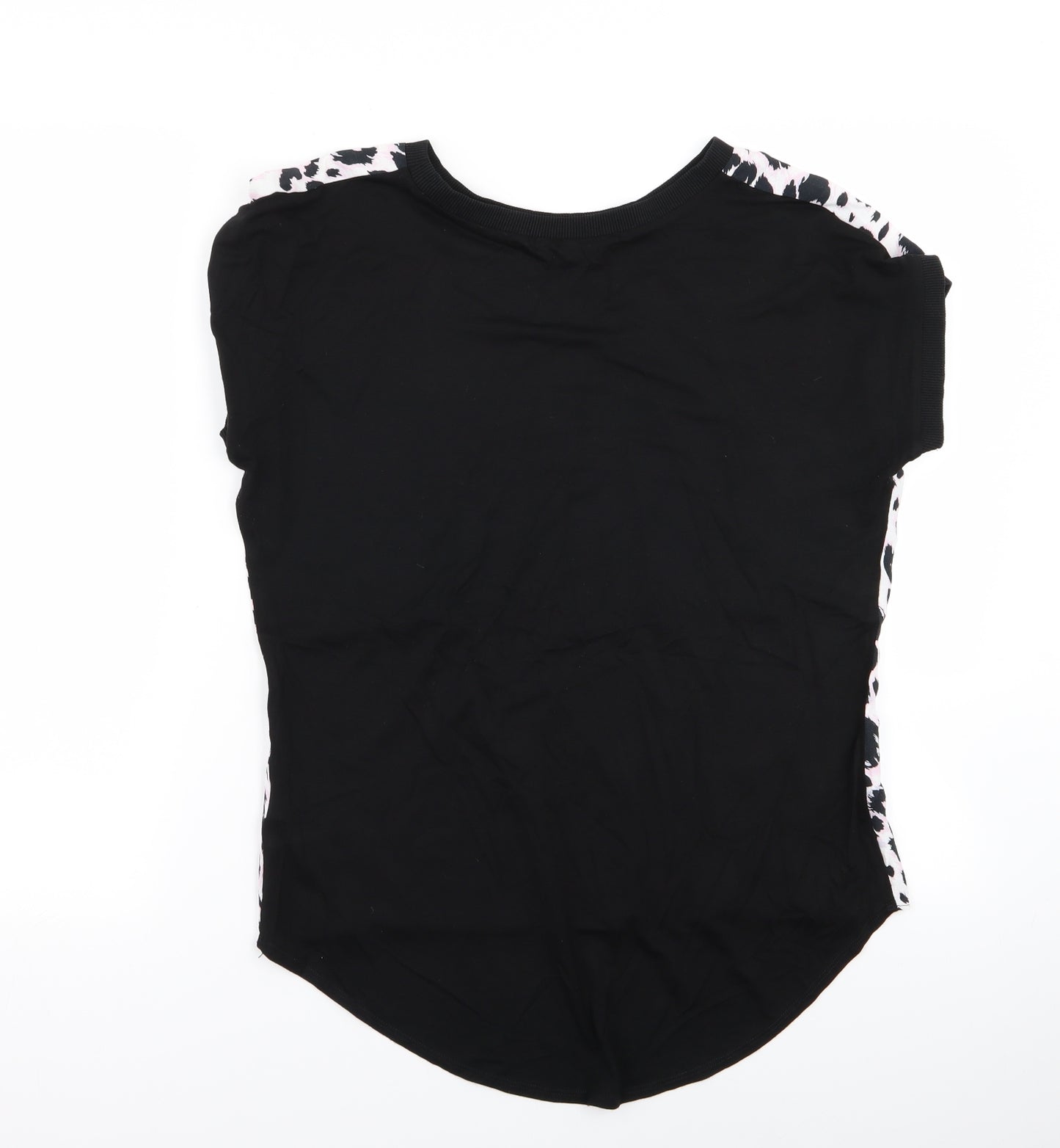 F&F Womens Multicoloured Animal Print  Basic T-Shirt Size 12