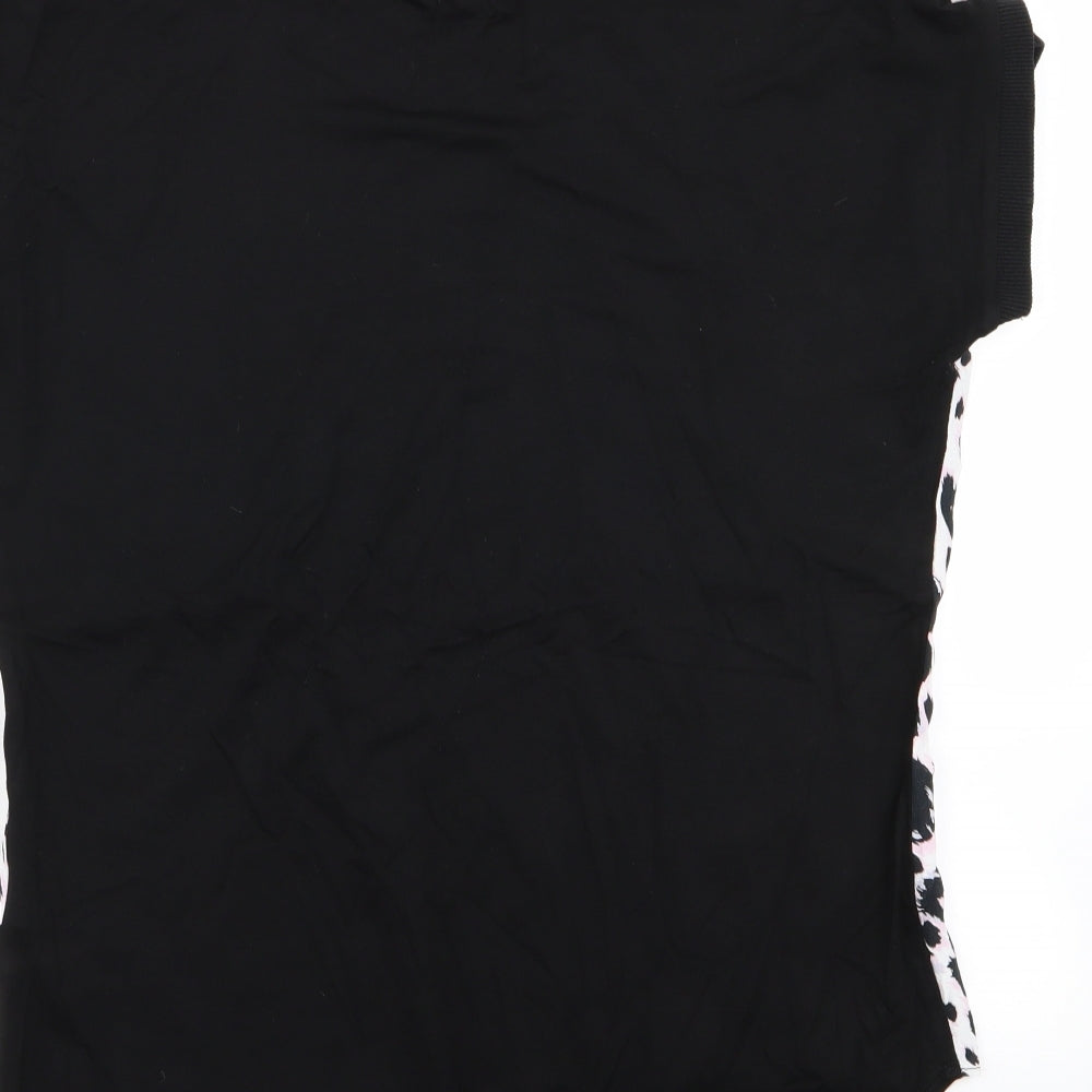 F&F Womens Multicoloured Animal Print  Basic T-Shirt Size 12