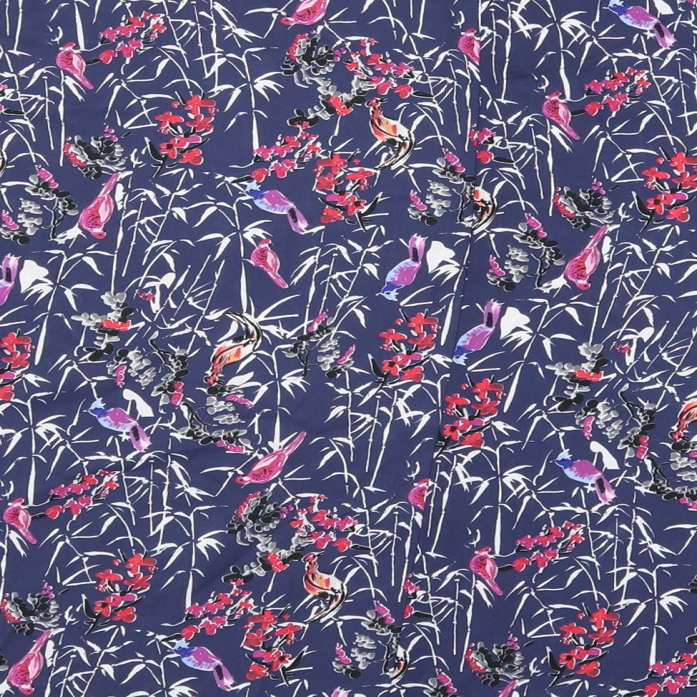 Asda George Womens Multicoloured Floral  Basic Blouse Size 16