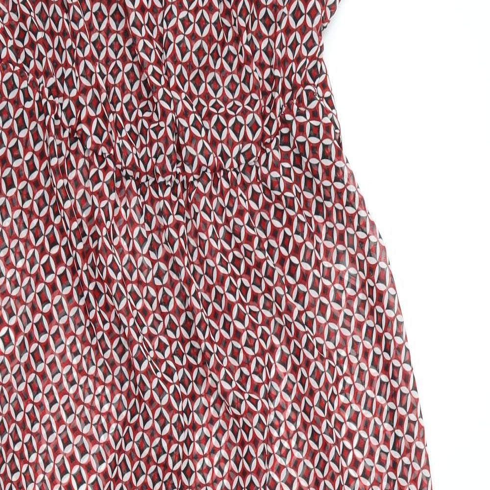 F&F Womens Multicoloured Geometric  Jumpsuit One-Piece Size L