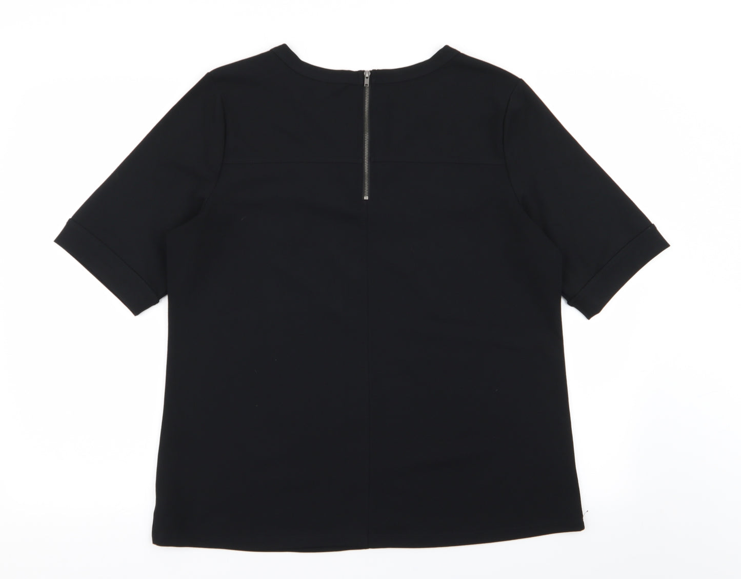 NEXT Womens Black   Basic T-Shirt Size 16