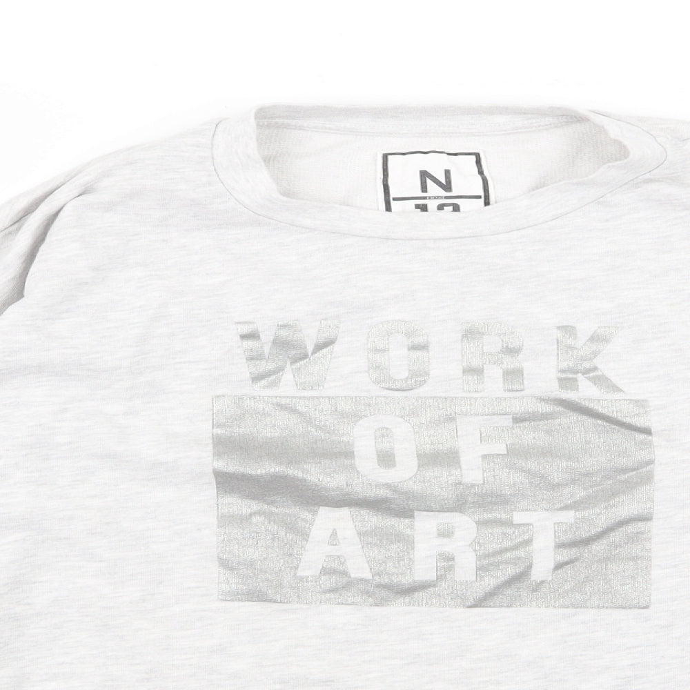 NEXT Womens Grey   Pullover Jumper Size 6