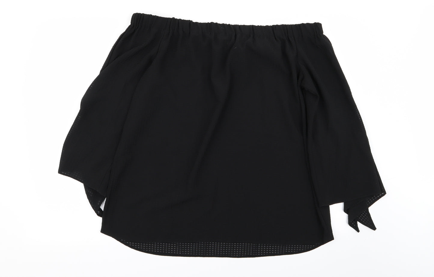 Papaya Womens Black   Basic Blouse Size 16
