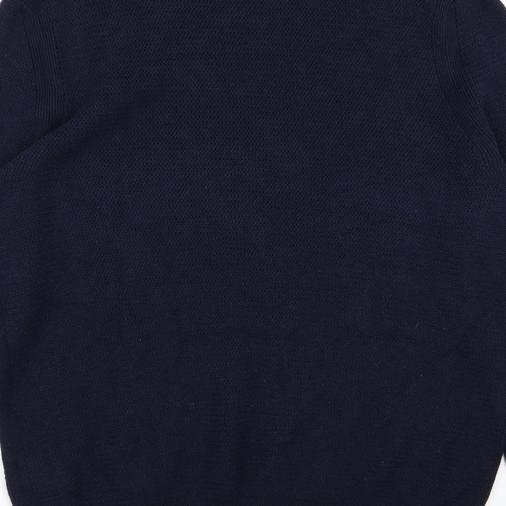 HUGO BOSS Mens Blue   Pullover Jumper Size XL