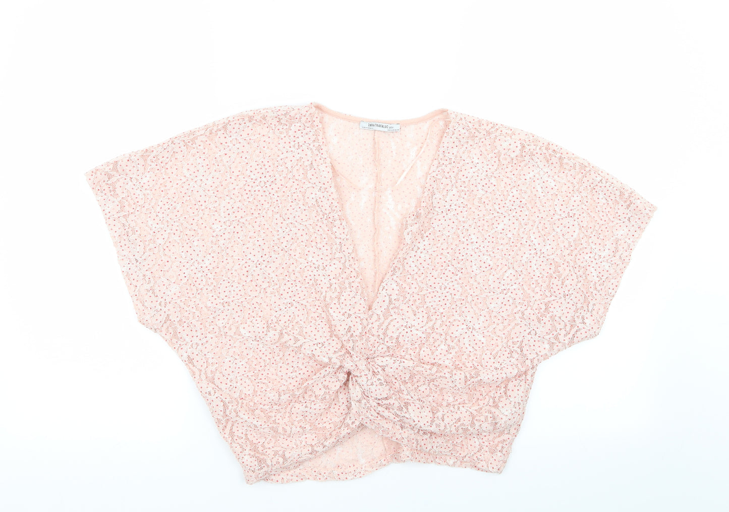 Zara Womens Pink   Basic Blouse Size M