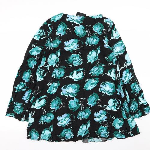 MINKPINK Womens Multicoloured Floral  T-Shirt Dress  Size S