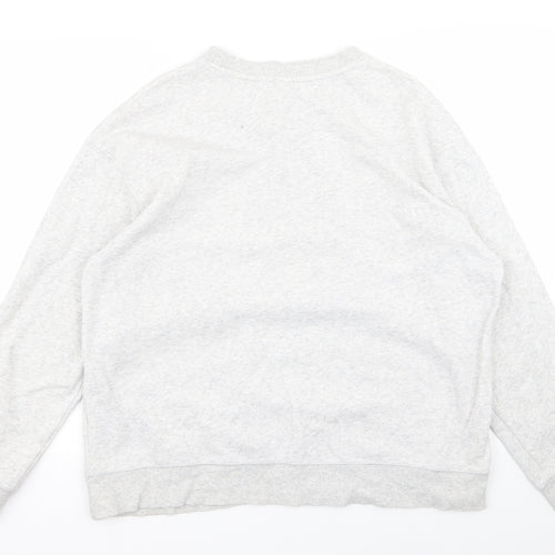H&M Womens Grey   Pullover Jumper Size L