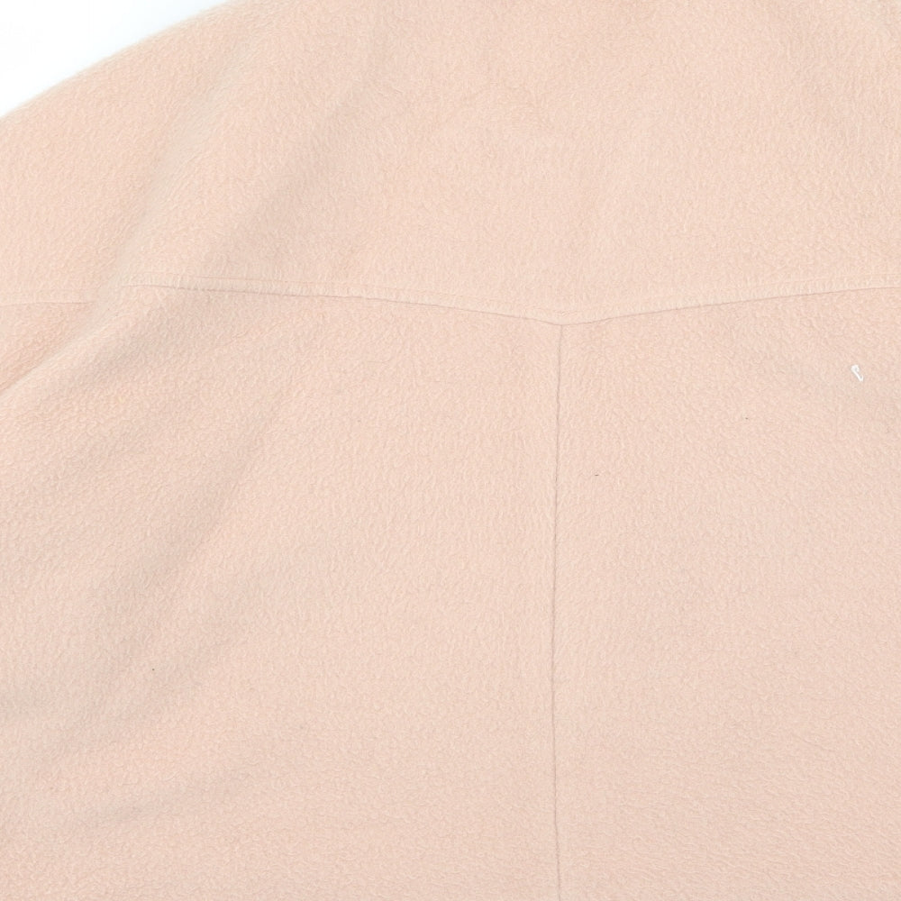Miss Selfridge Womens Pink   Overcoat Coat Size 12