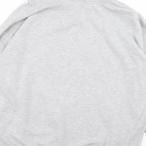 OBEY Mens Grey   Pullover Jumper Size L