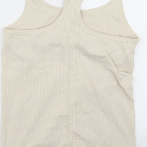 H&M Womens Beige   Basic Tank Size 12