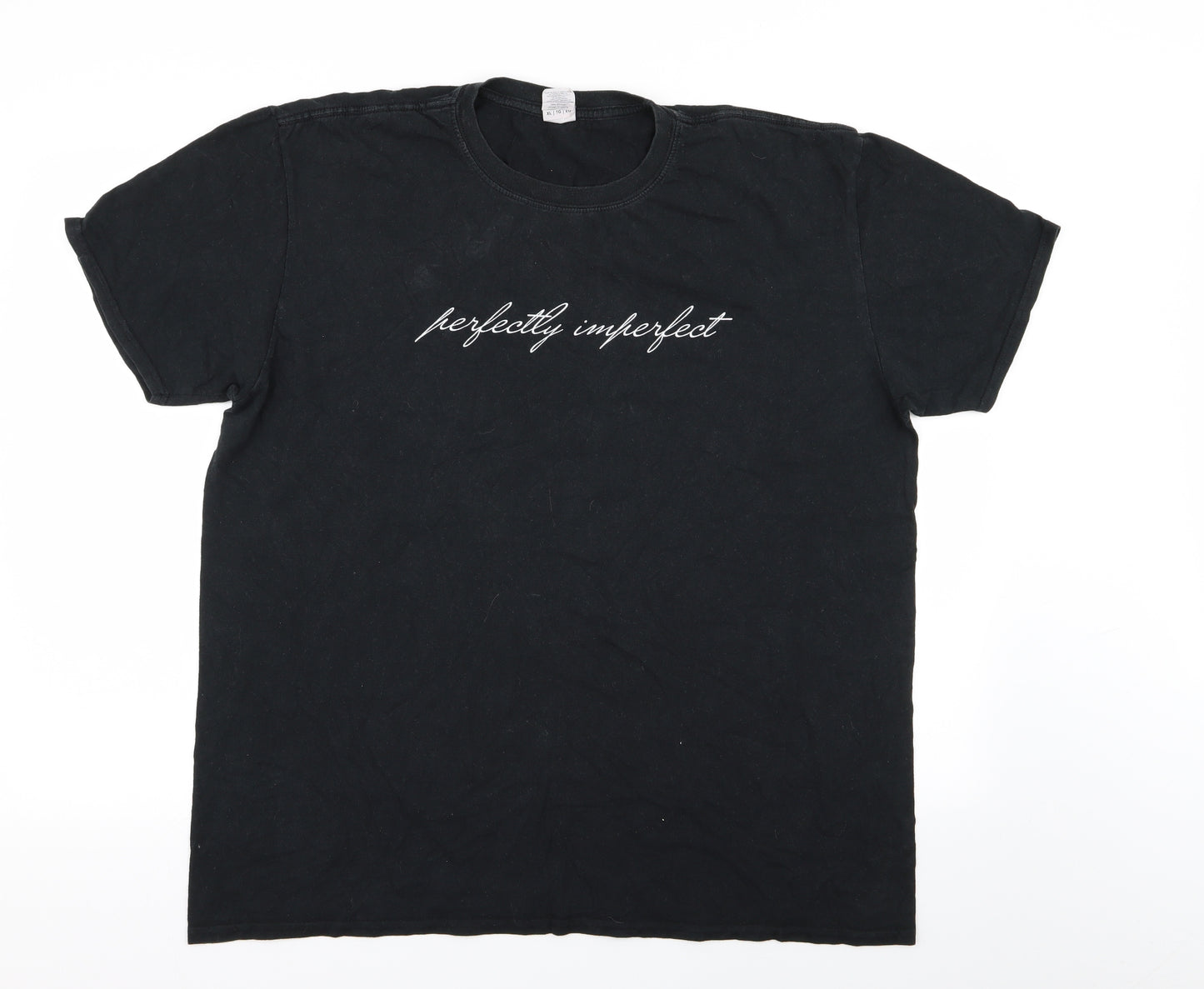 Gildan Womens Black   Basic T-Shirt Size XL