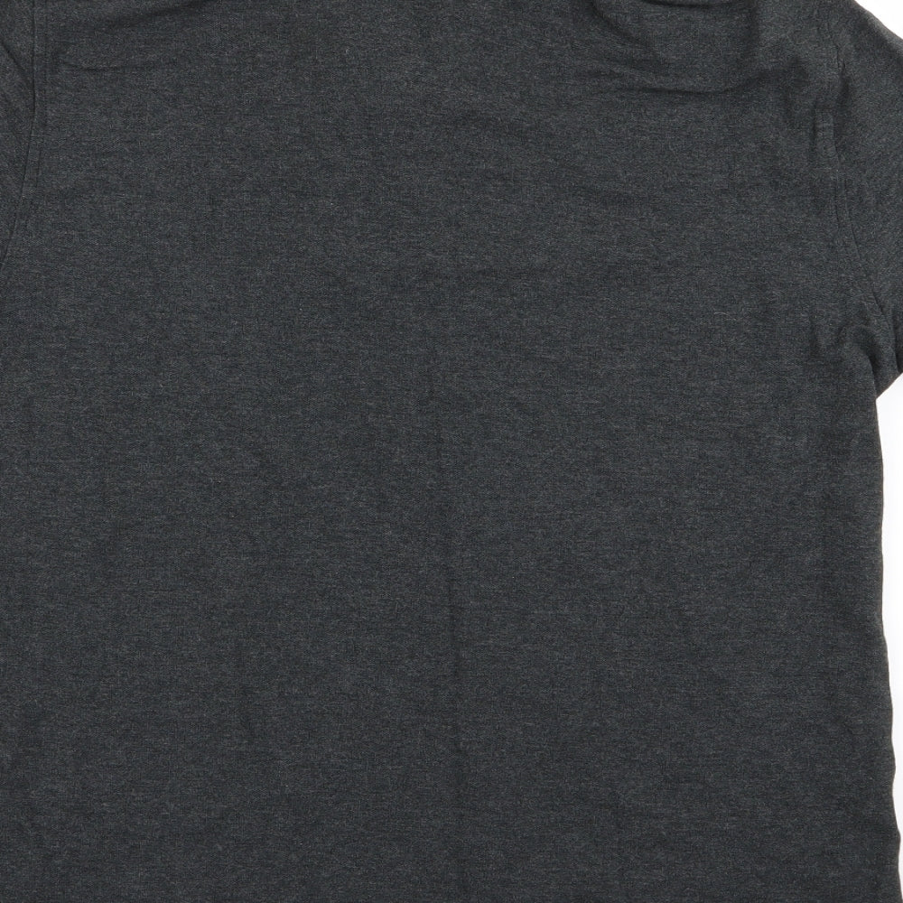 M&S Mens Grey    Polo Size M