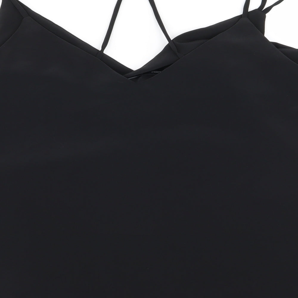 F&F Womens Black   Basic Tank Size 10