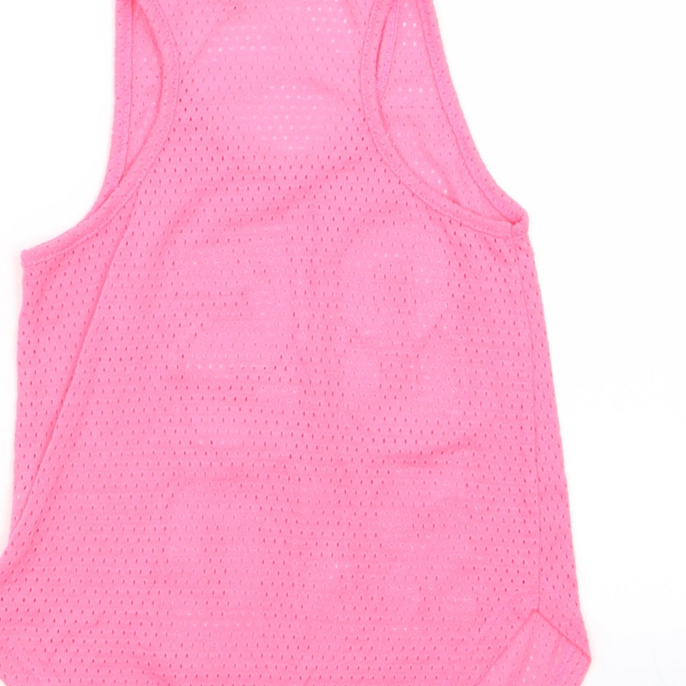 Primark Girls Pink   Basic Tank Size 7-8 Years