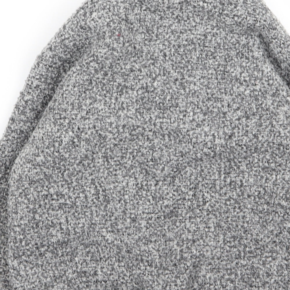 NEXT Girls Grey   Full Zip Jumper Size 8 Years