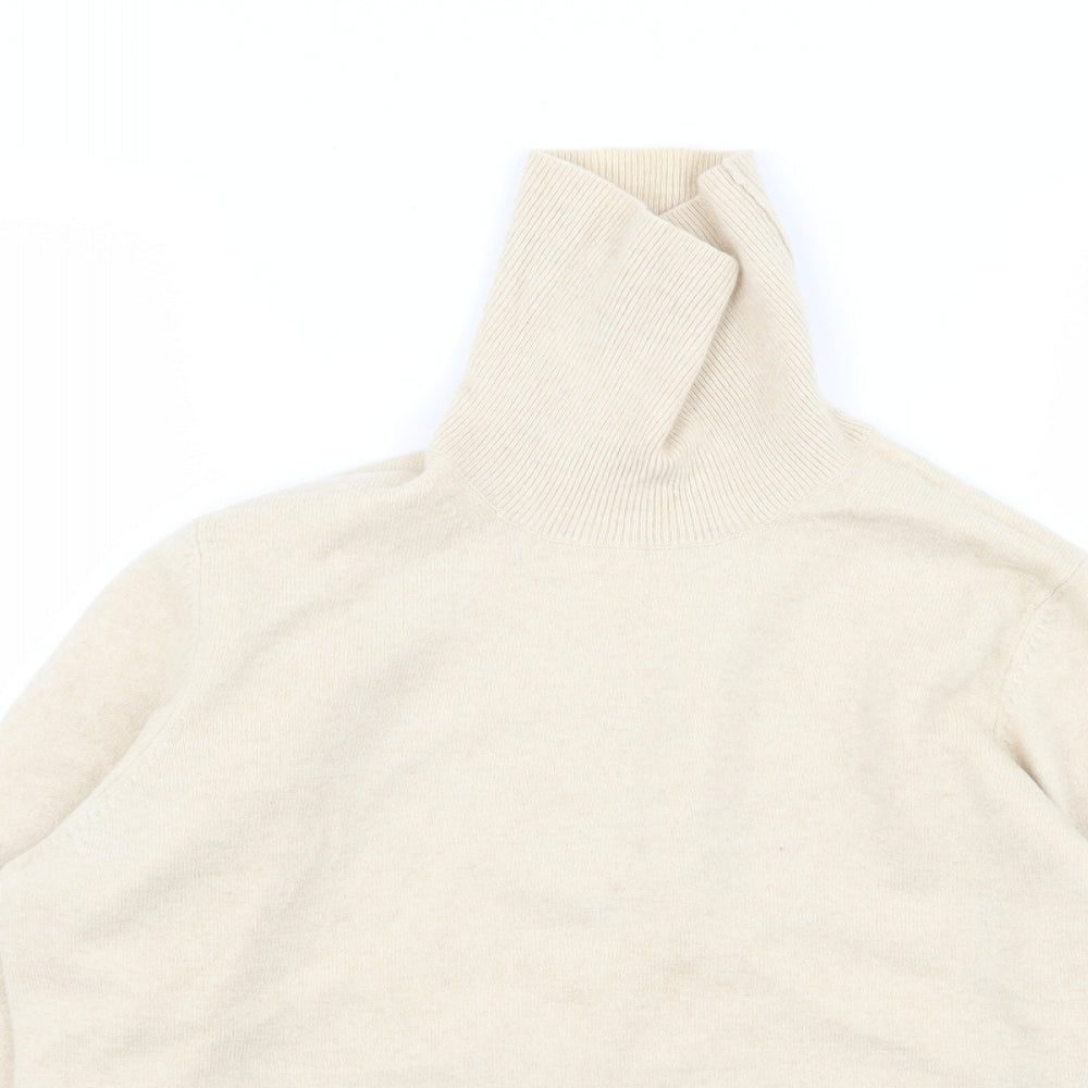 M&s Womens Beige   Pullover Jumper Size 18