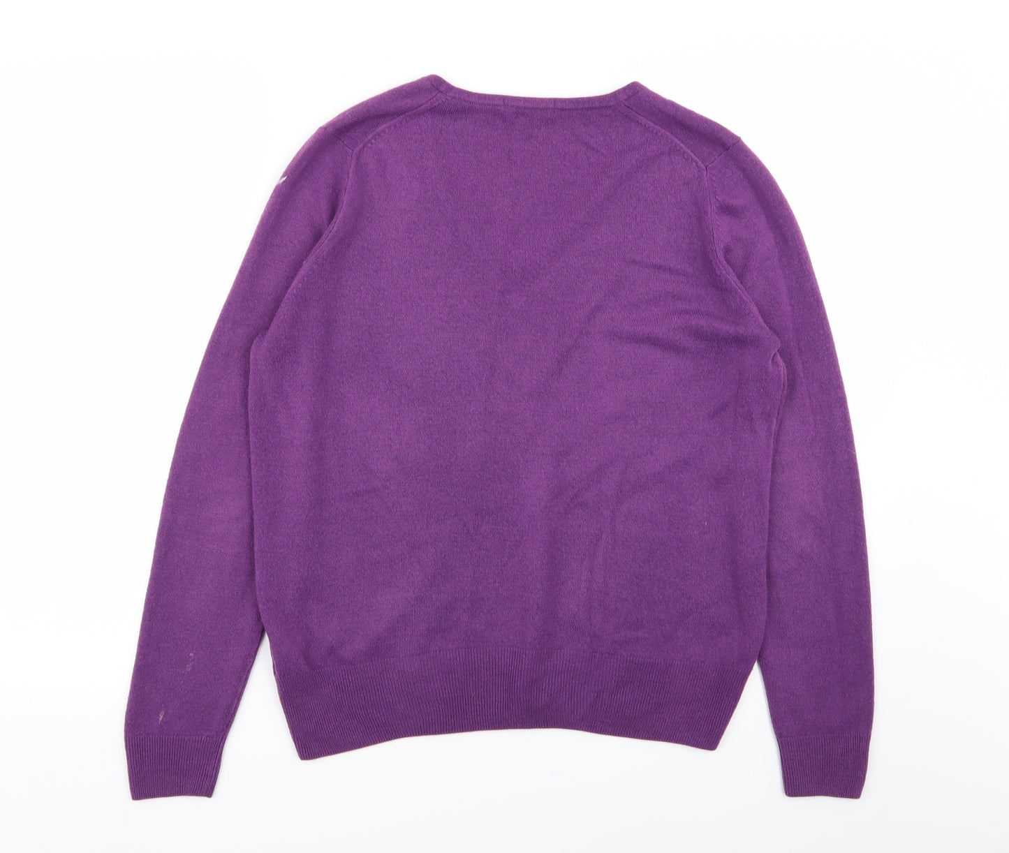 M&S Womens Purple   Pullover Jumper Size 14