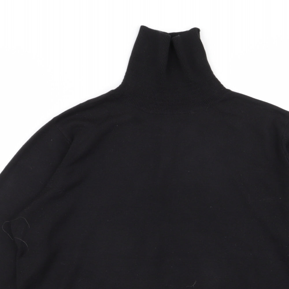 M&S Womens Black   Pullover Jumper Size 14