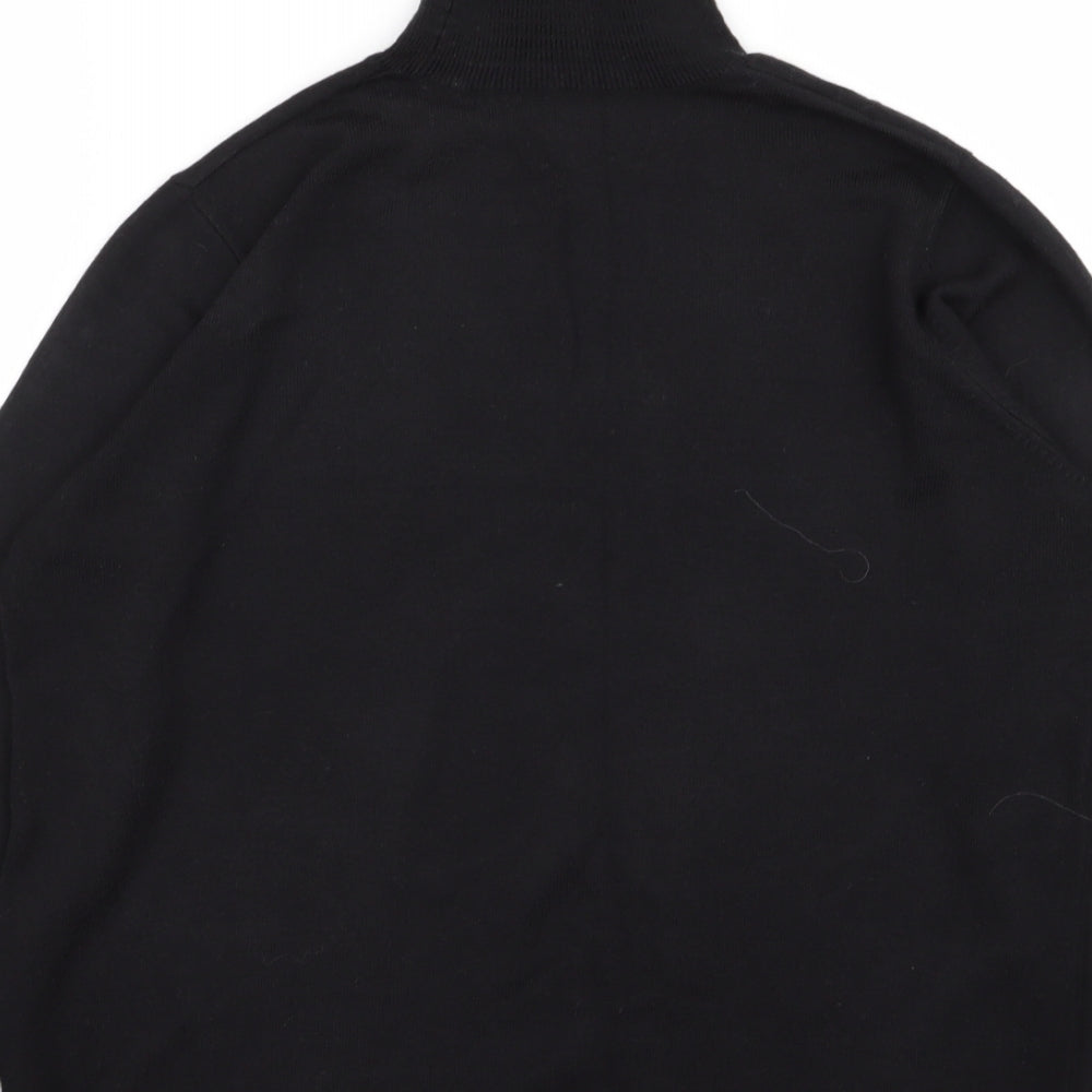 M&S Womens Black   Pullover Jumper Size 14
