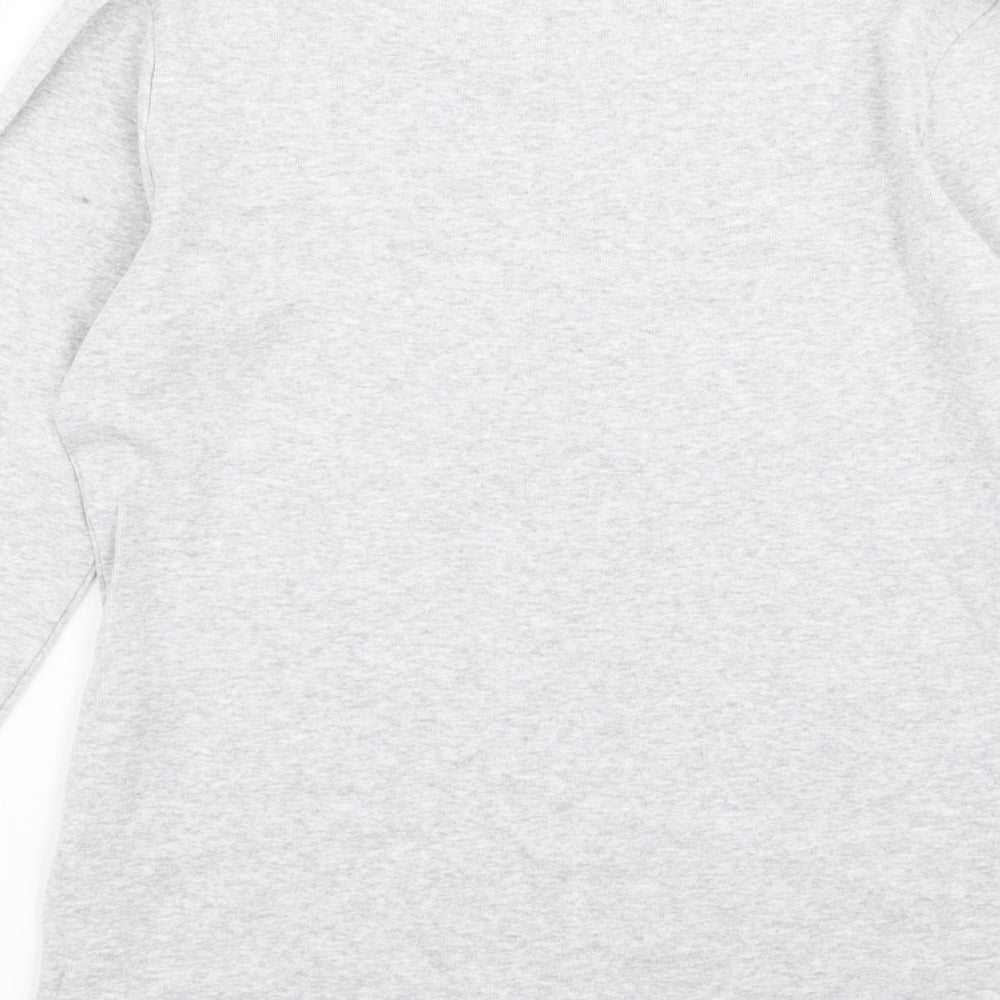 M&S Womens Grey   Basic T-Shirt Size 14