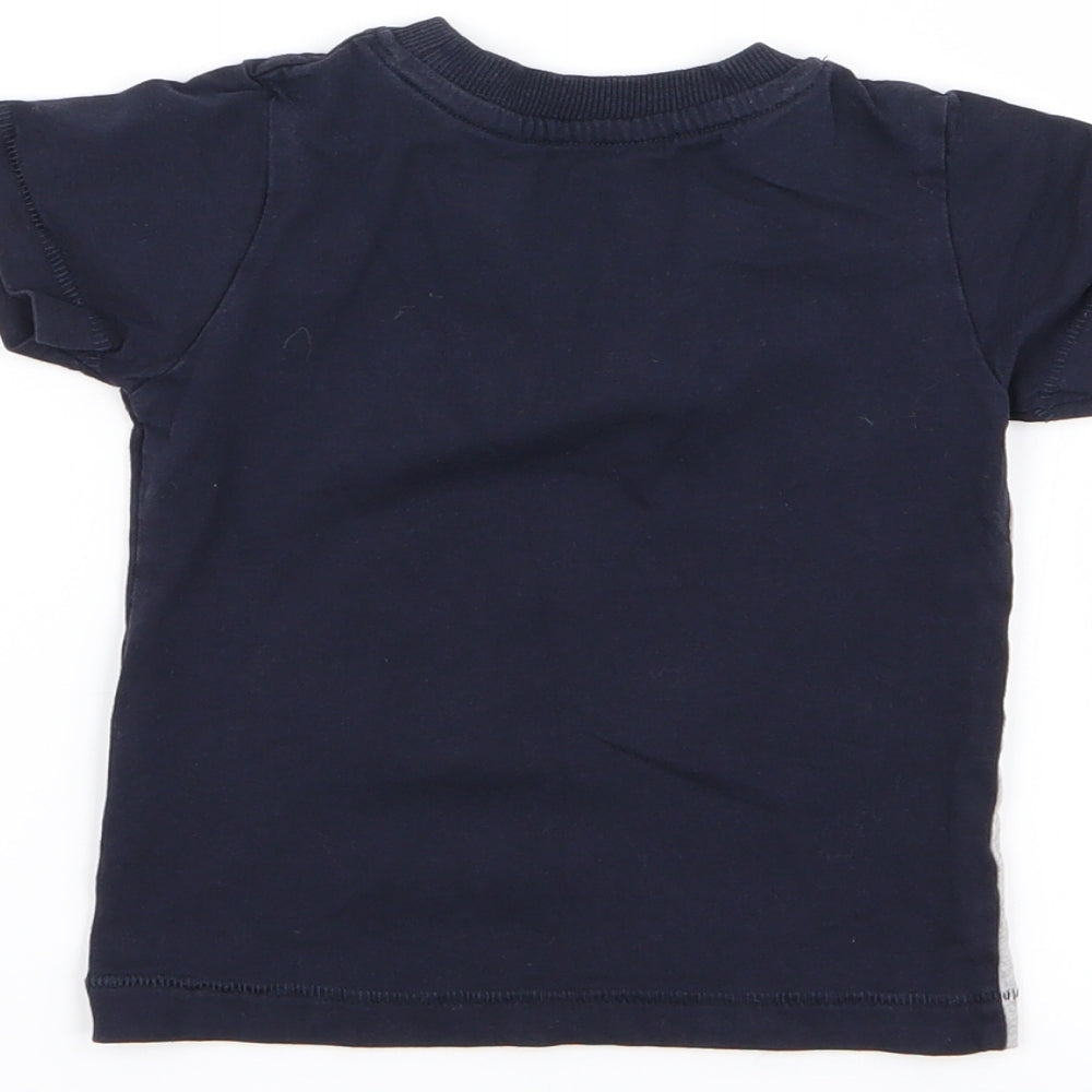 Matalan Boys Multicoloured   Basic T-Shirt Size 9-12 Months