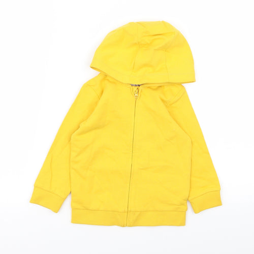 H&M Baby Yellow   Full Zip Jumper Size 9-12 Months