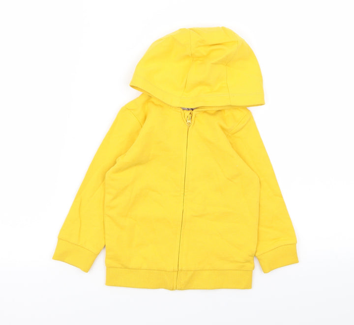 H&M Baby Yellow   Full Zip Jumper Size 9-12 Months