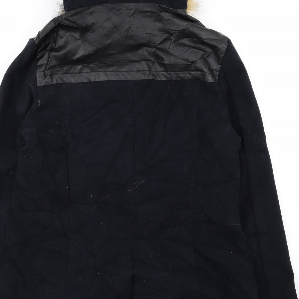 soulcal Womens Blue   Overcoat Coat Size 12