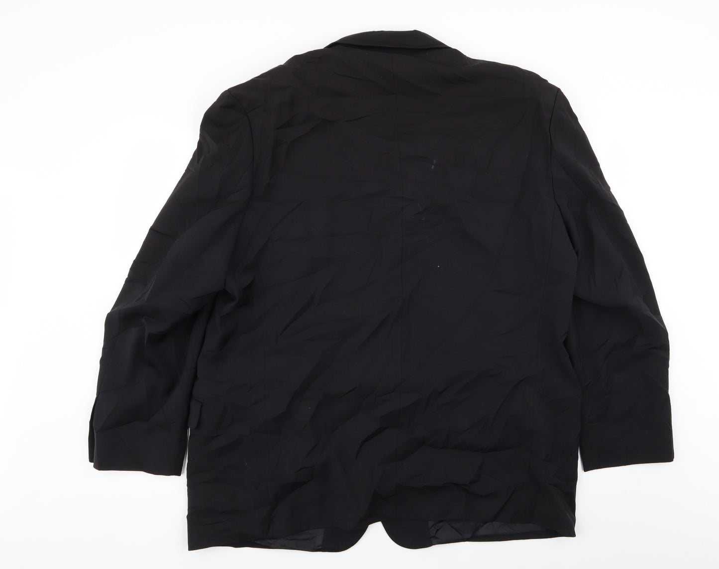 Pierre Cardin Mens Black   Jacket Blazer Size 48