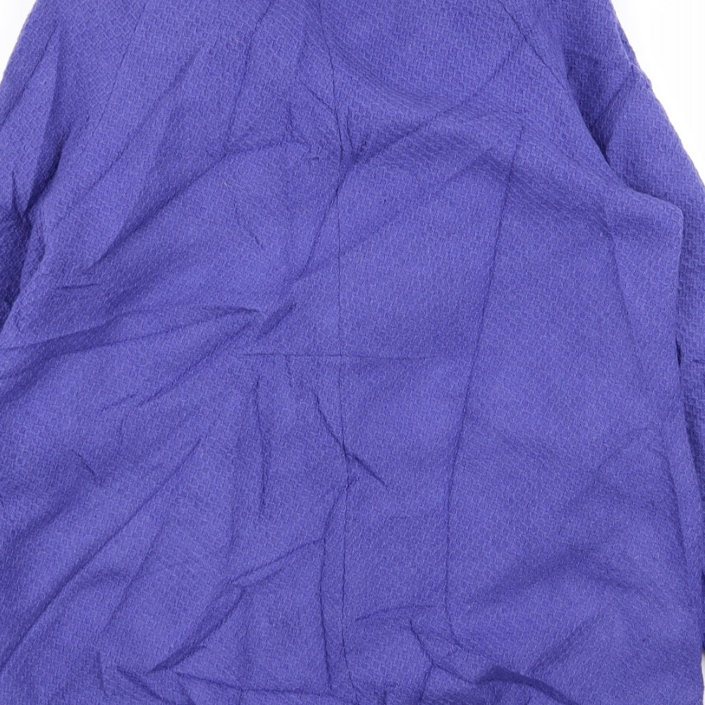 Red Herring Womens Purple   Overcoat Coat Size 14