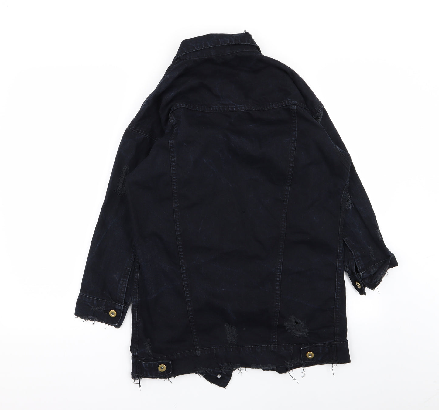 Boohoo Womens Blue  Denim Jacket  Size 8