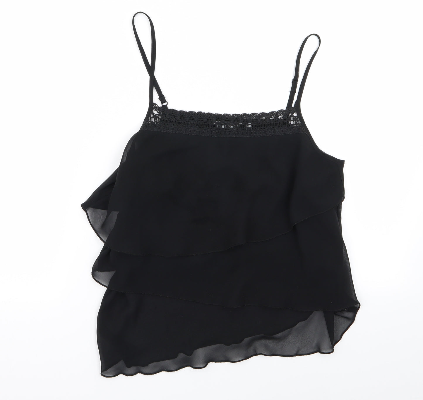 Per Una Womens Black   Basic Tank Size 14