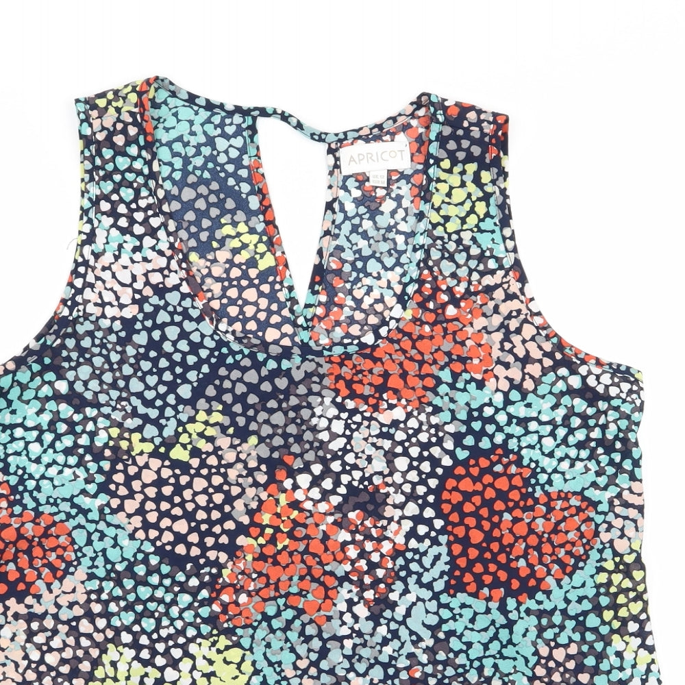 Apricot Womens Multicoloured Geometric  Basic Blouse Size 12