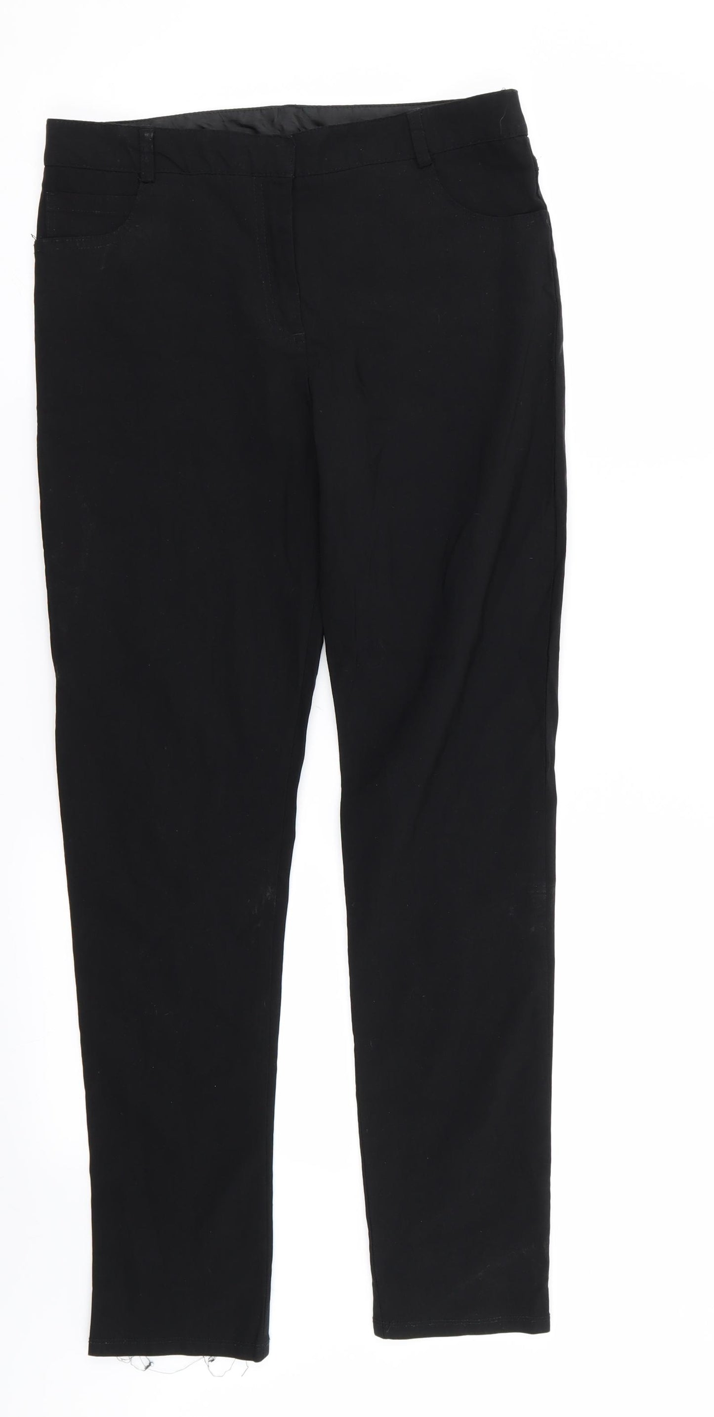 Candy Couture Girls Black   Chino Trousers Size 15 Years - trousers