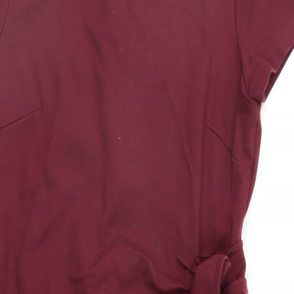 Hobbs Womens Red   Pencil Dress  Size 12