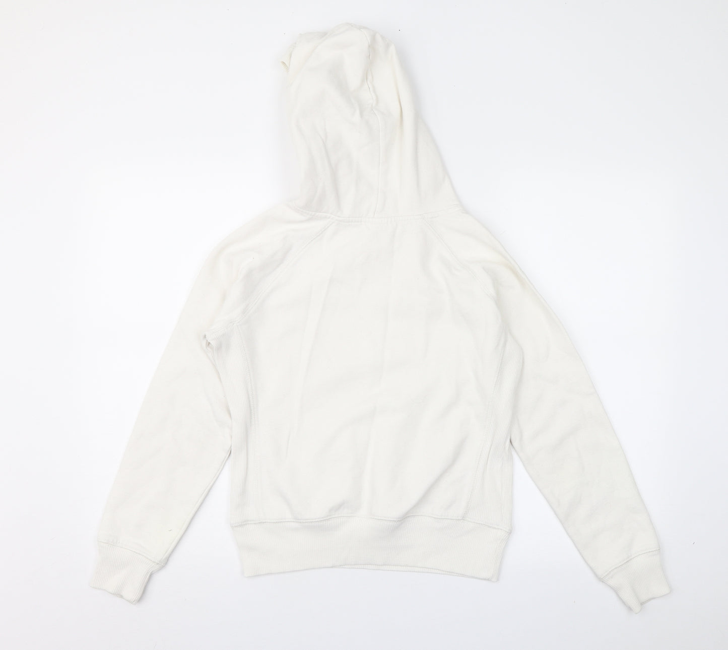 New Look Womens White   Pullover Hoodie Size 12
