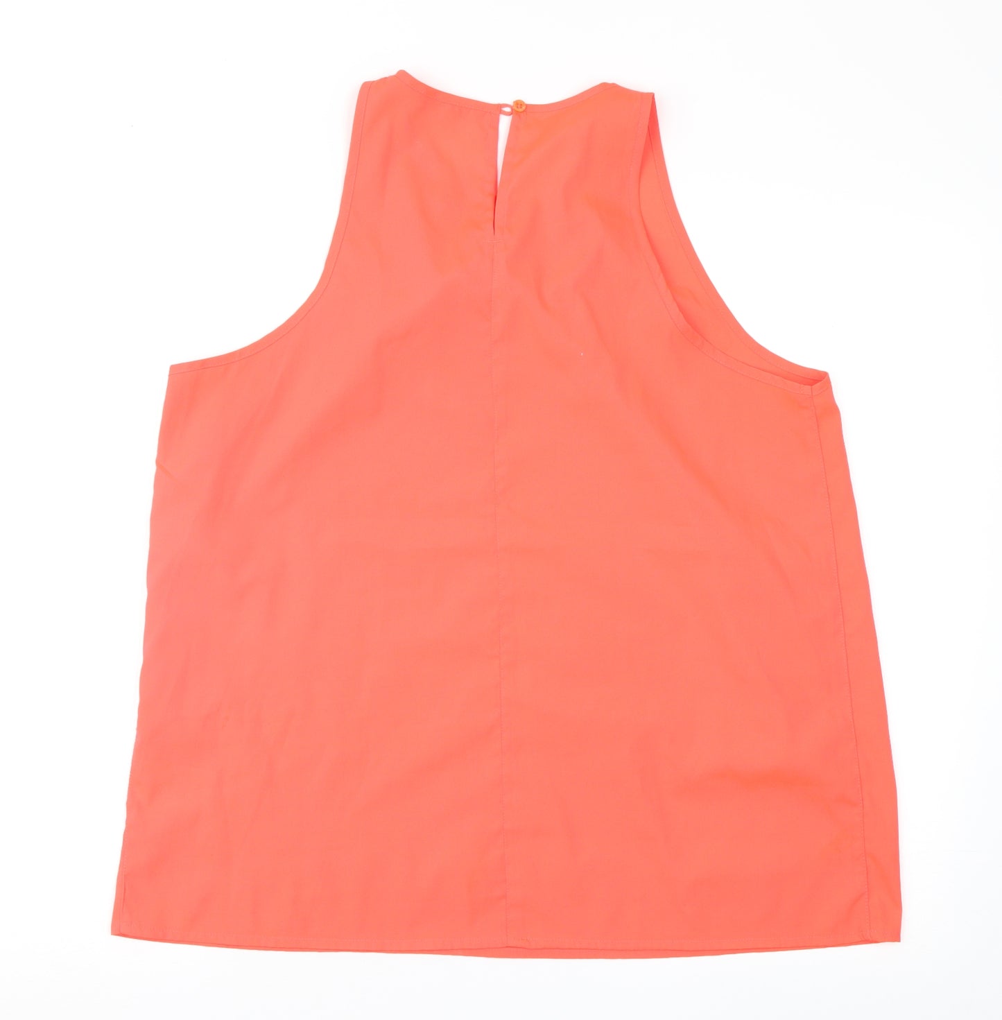 Peacocks Womens Orange   Basic Blouse Size 16