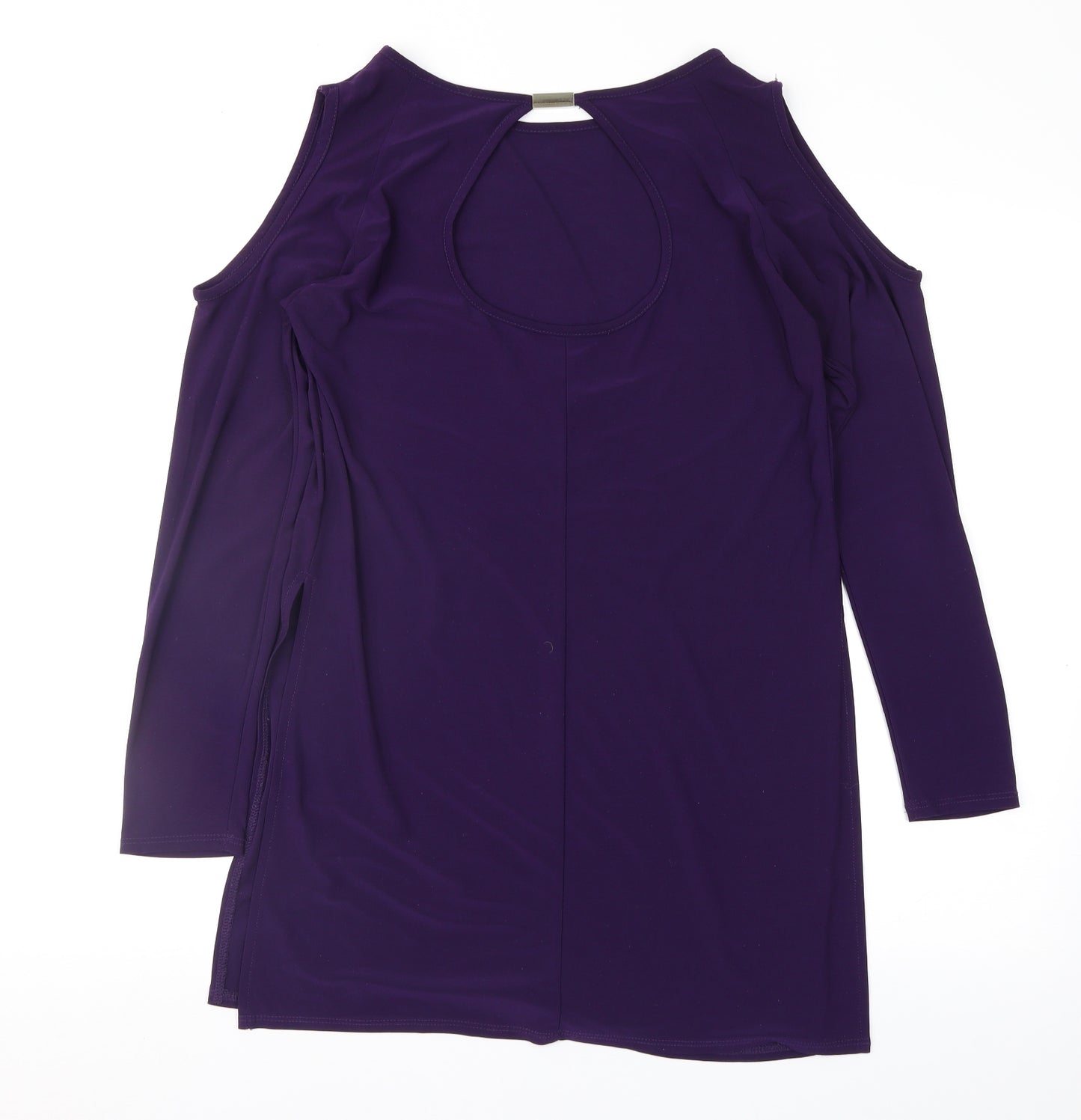 Dorothy Perkins Womens Purple   Tunic Blouse Size 10