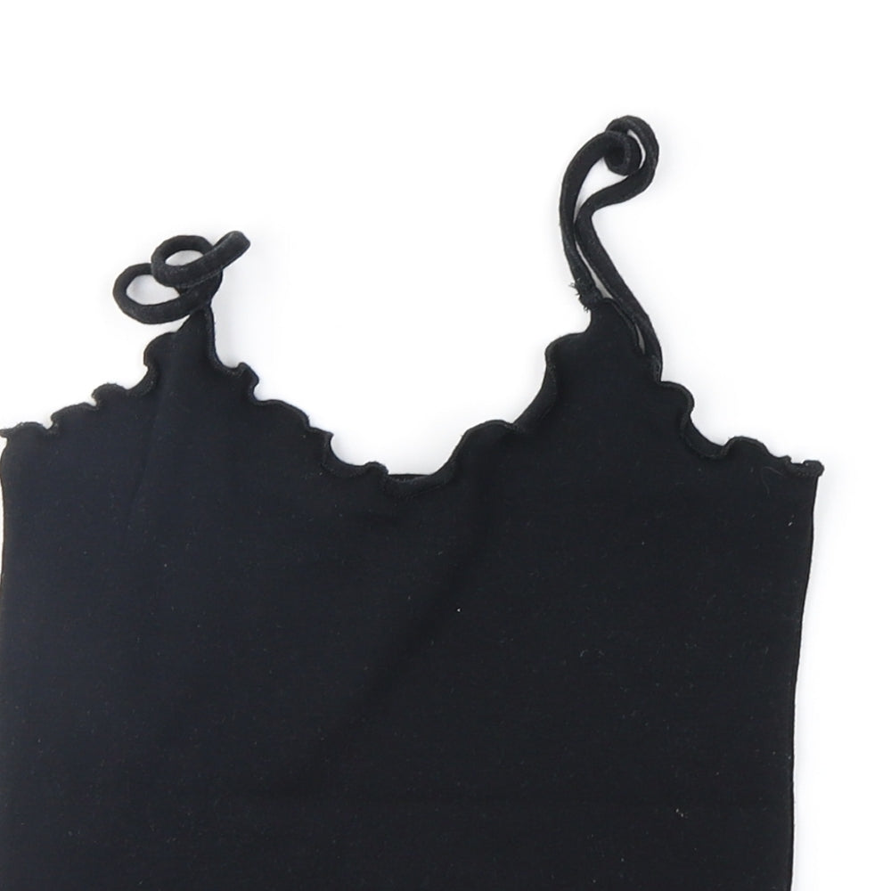 Topshop Womens Black   Camisole Tank Size 6