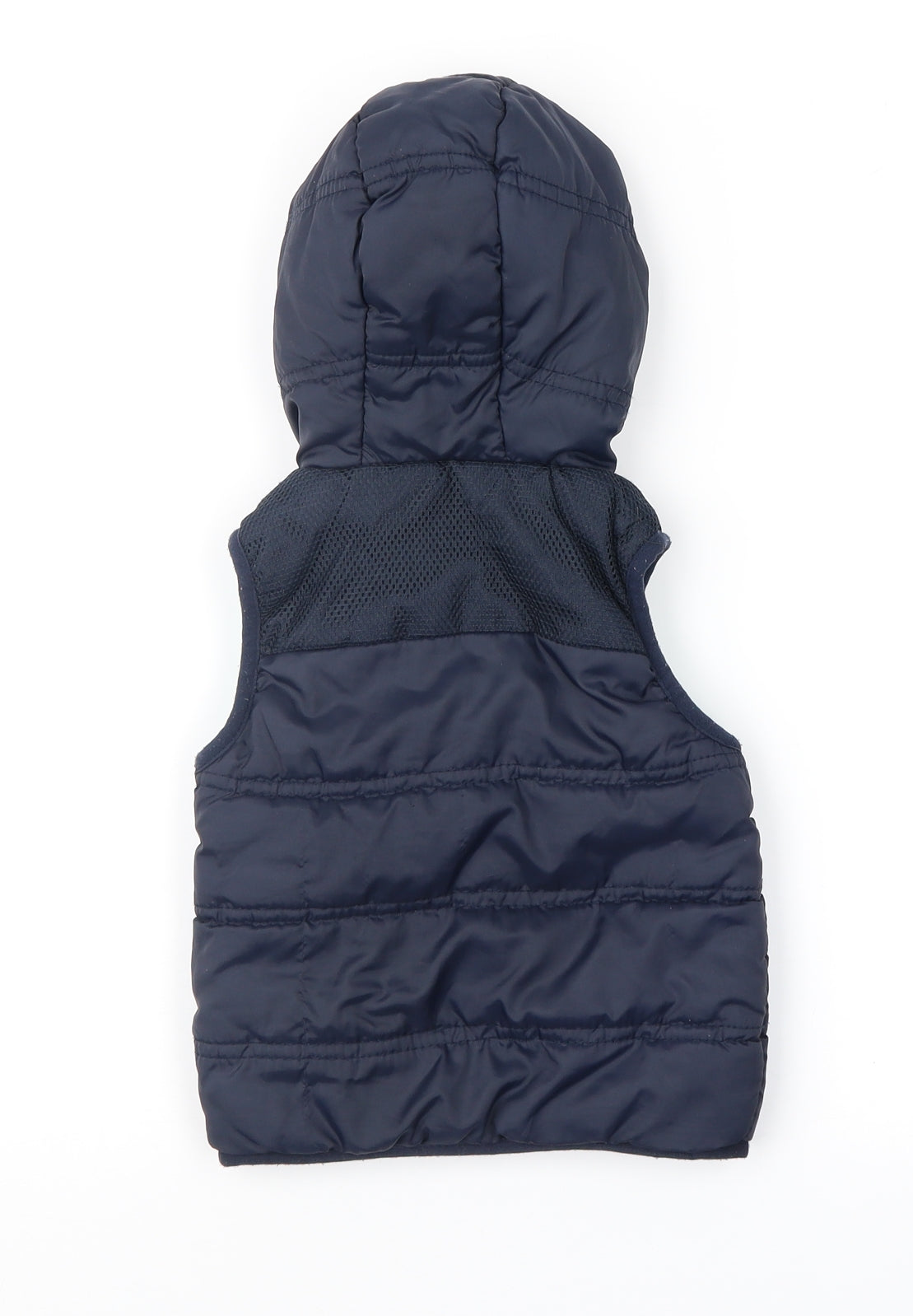 Baby Boys Blue   Gilet Waistcoat Size 9-12 Months