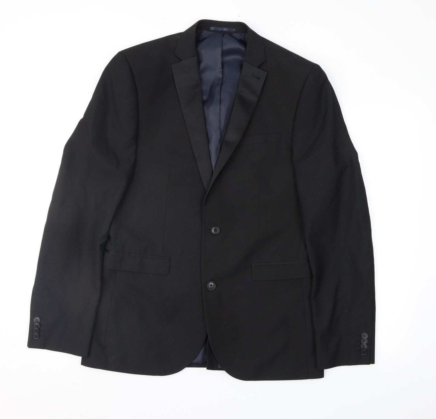NEXT Mens Black   Tuxedo Suit Jacket Size 42