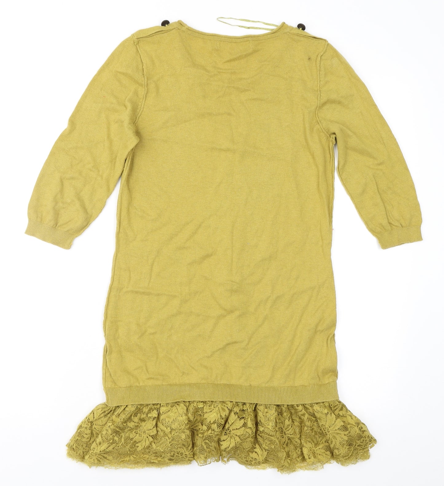 NEXT Womens Green   Jumper Dress  Size 10