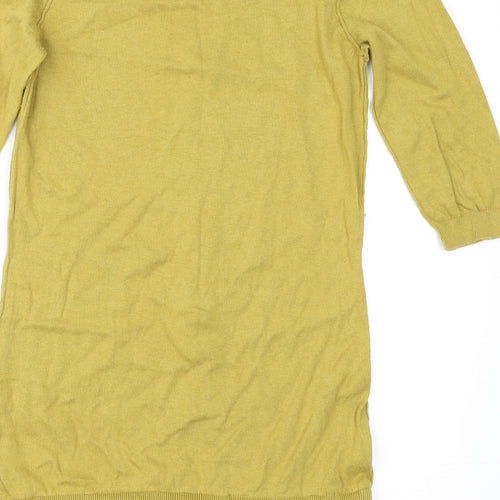 NEXT Womens Green   Jumper Dress  Size 10