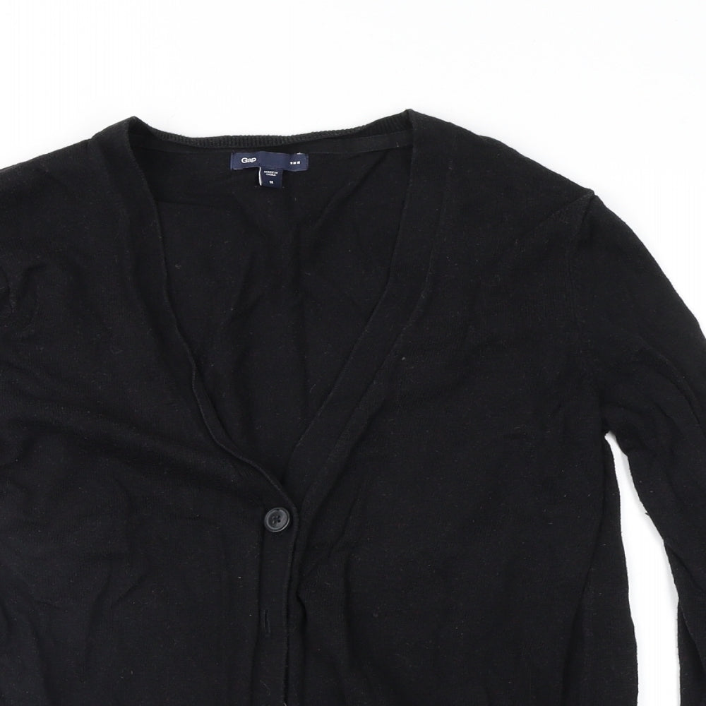 Gap Womens Black   Cardigan Jumper Size M