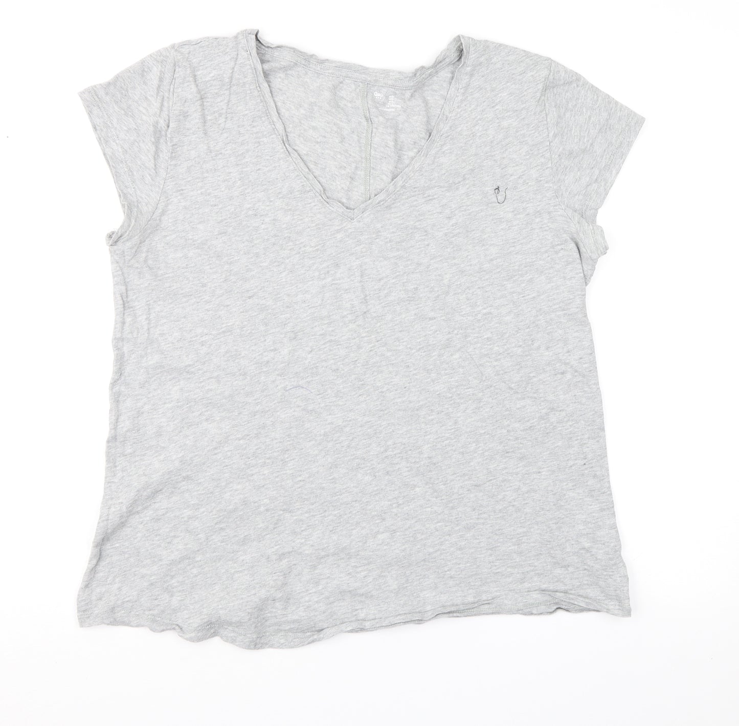 Gap Womens Grey   Basic T-Shirt Size L