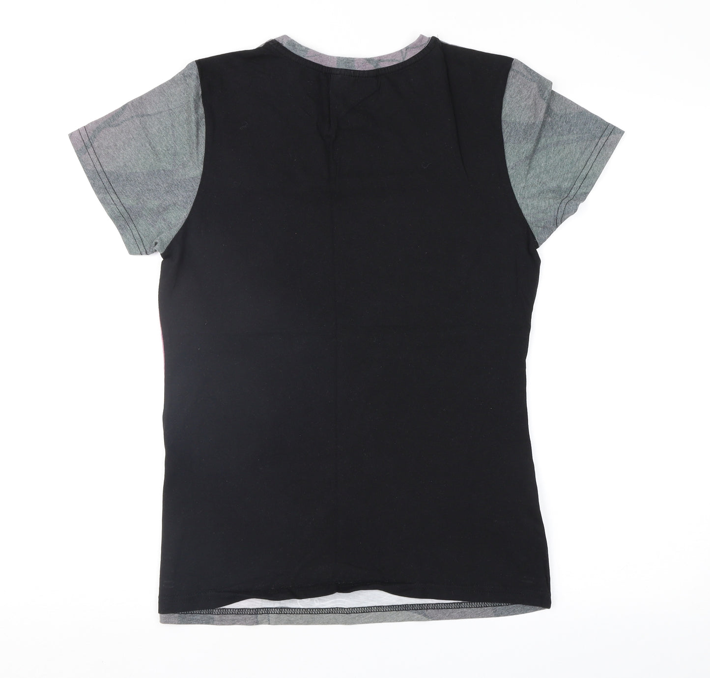 Cosmic Womens Multicoloured Geometric  Basic T-Shirt Size M