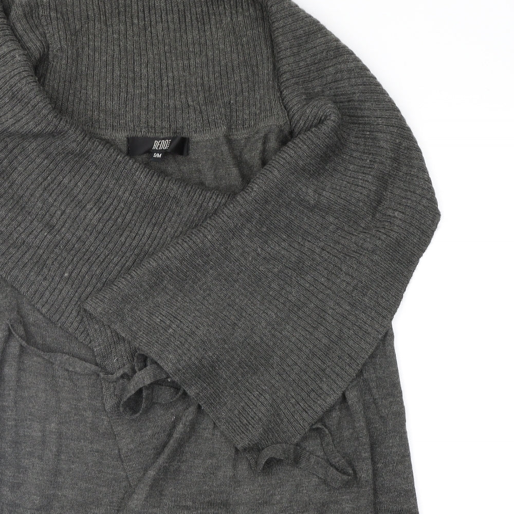 Bedo Womens Grey   Cardigan Jumper Size L