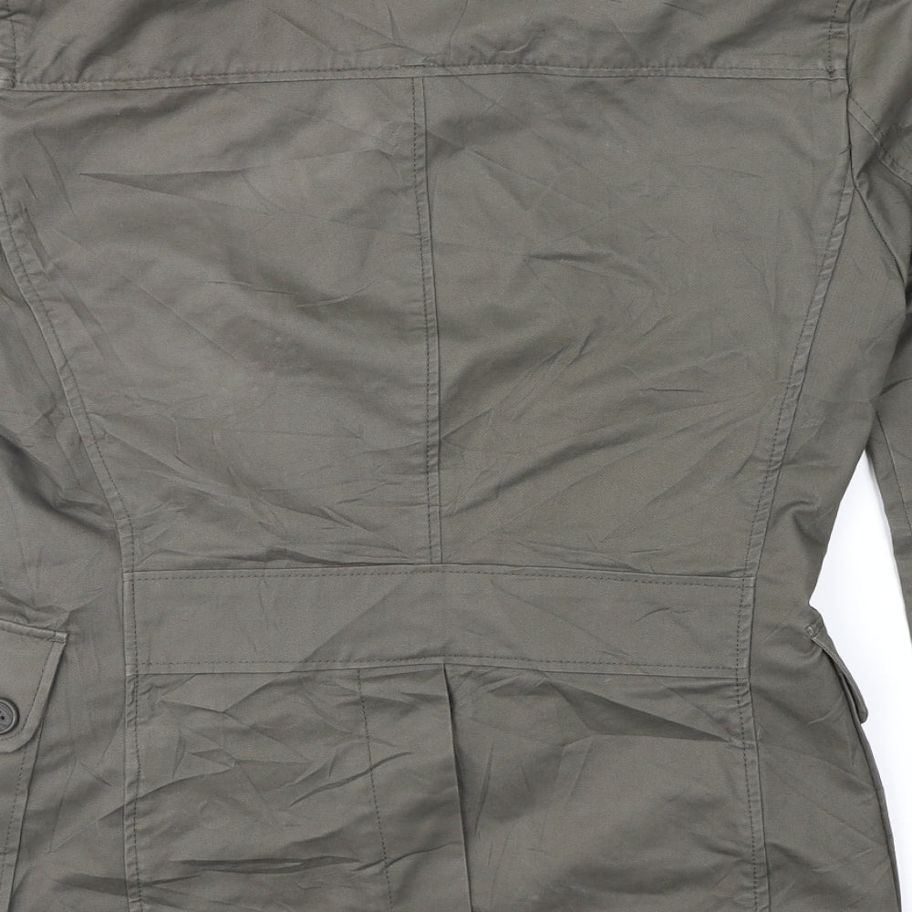 H&M Mens Green   Military Jacket Jacket Size M