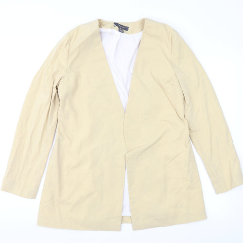 Atmosphere Womens Yellow   Jacket  Size 8